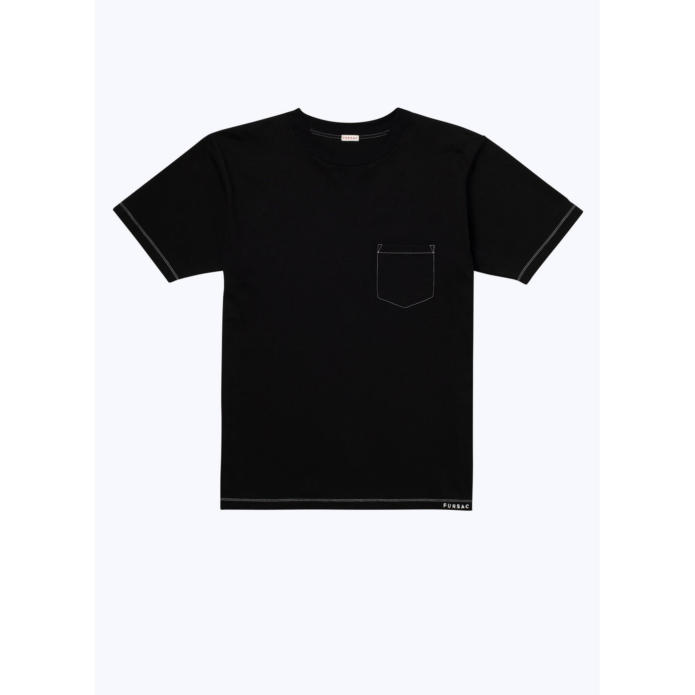 Fursac - Embroidered Organic Cotton Jersey T-Shirt - Black - Fursac Embroidery