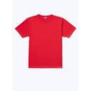 T-Shirt En Jersey De Coton Biologique Brodé - Rouge - Broderie Fursac