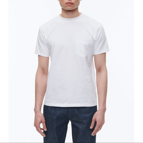 T-Shirt En Jersey De Coton Biologique - Blanc