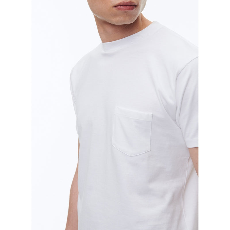 T-Shirt En Jersey De Coton Biologique - Blanc