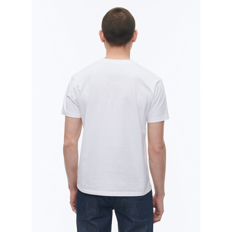 T-Shirt En Jersey De Coton Biologique - Blanc