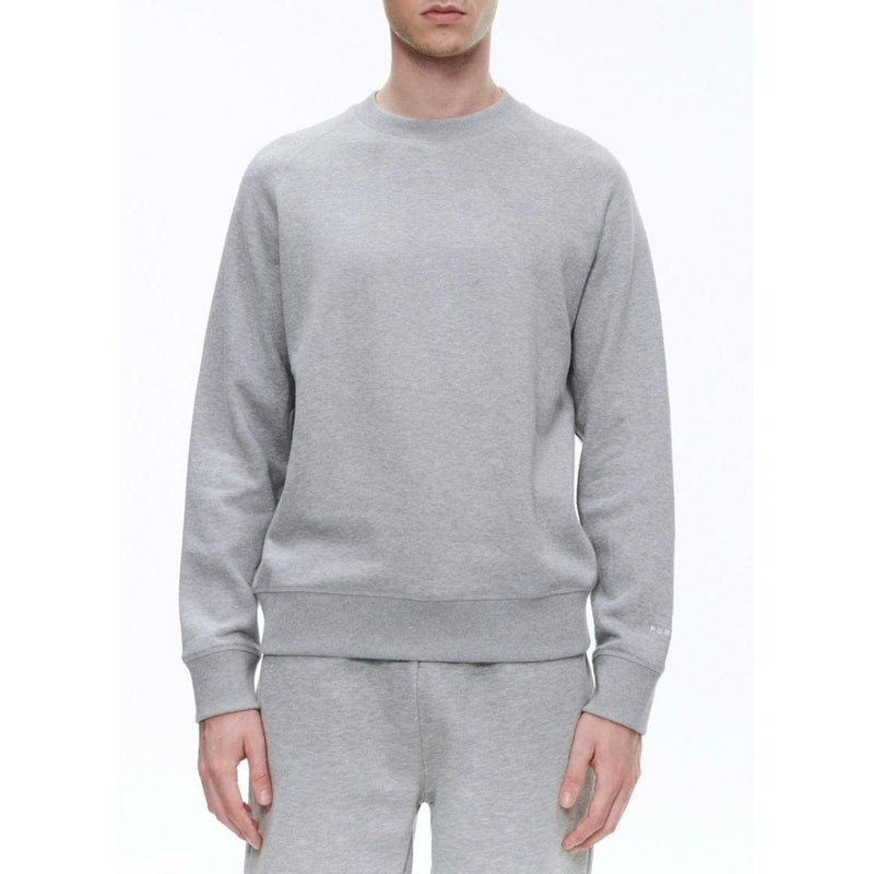 Sweat Gris En Jersey De Coton - Gris