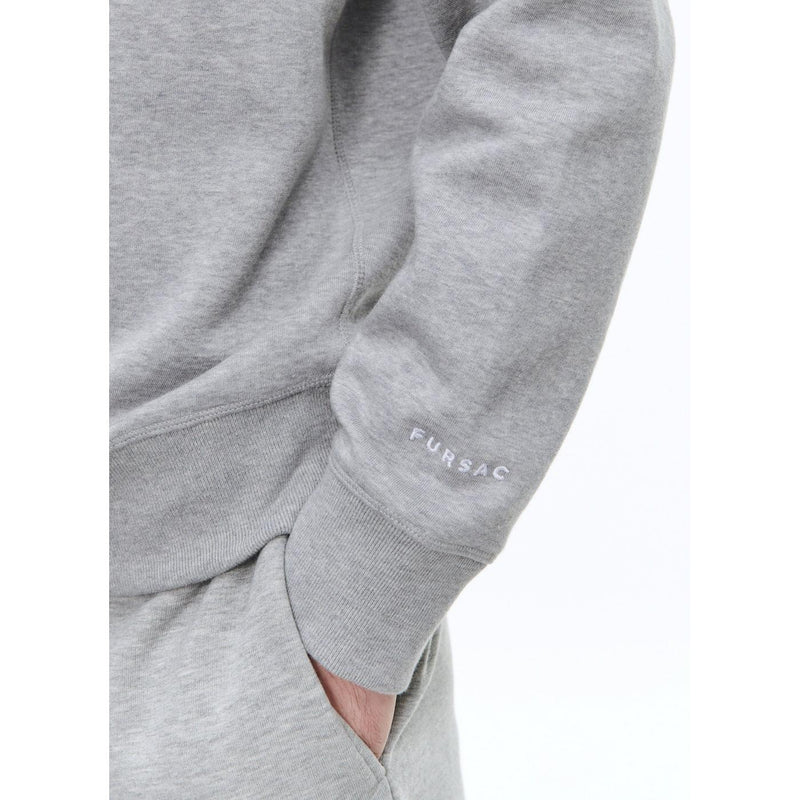 Sweat Gris En Jersey De Coton - Gris