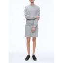 Sweat Gris En Jersey De Coton - Gris