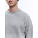 Sweat Gris En Jersey De Coton - Gris