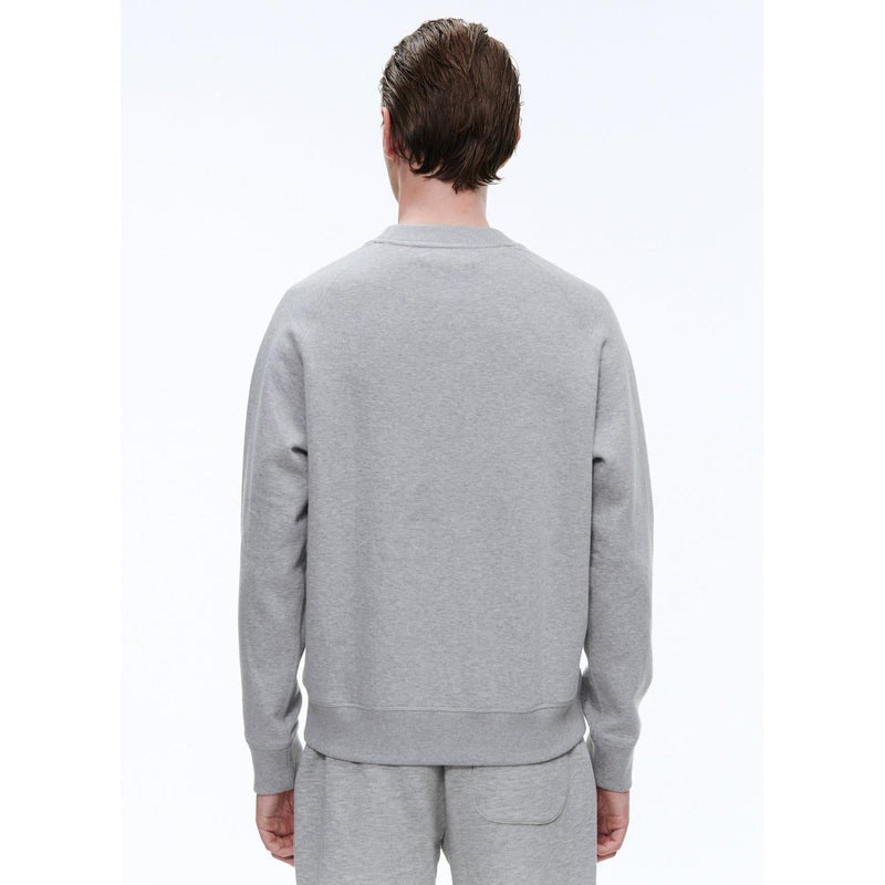 Sweat Gris En Jersey De Coton - Gris