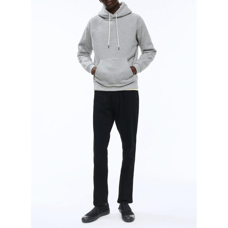 Sweat À Capuche En Jersey De Coton - Gris Moyen