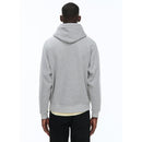 Sudadera con capucha de punto de algodón - Gris medio