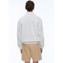 Cotton Jersey Sweatshirt - White