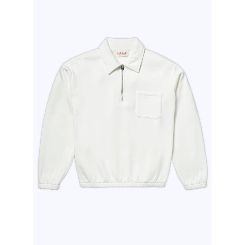 Cotton Jersey Sweatshirt - White