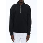 Sudadera de punto de algodón - Negro