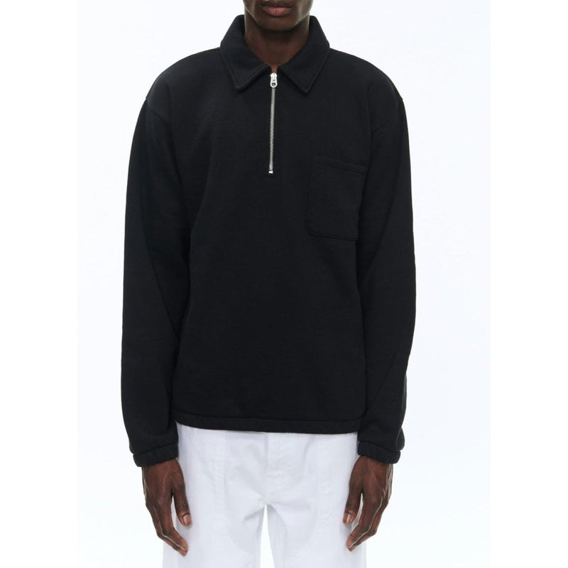 Sudadera de punto de algodón - Negro