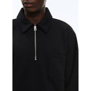 Sudadera de punto de algodón - Negro