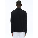 Sudadera de punto de algodón - Negro