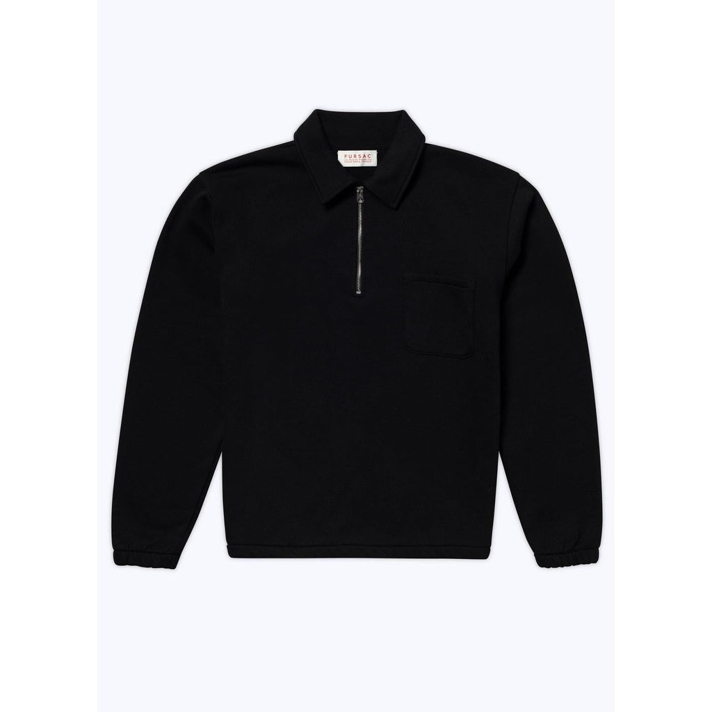 Sudadera de punto de algodón - Negro