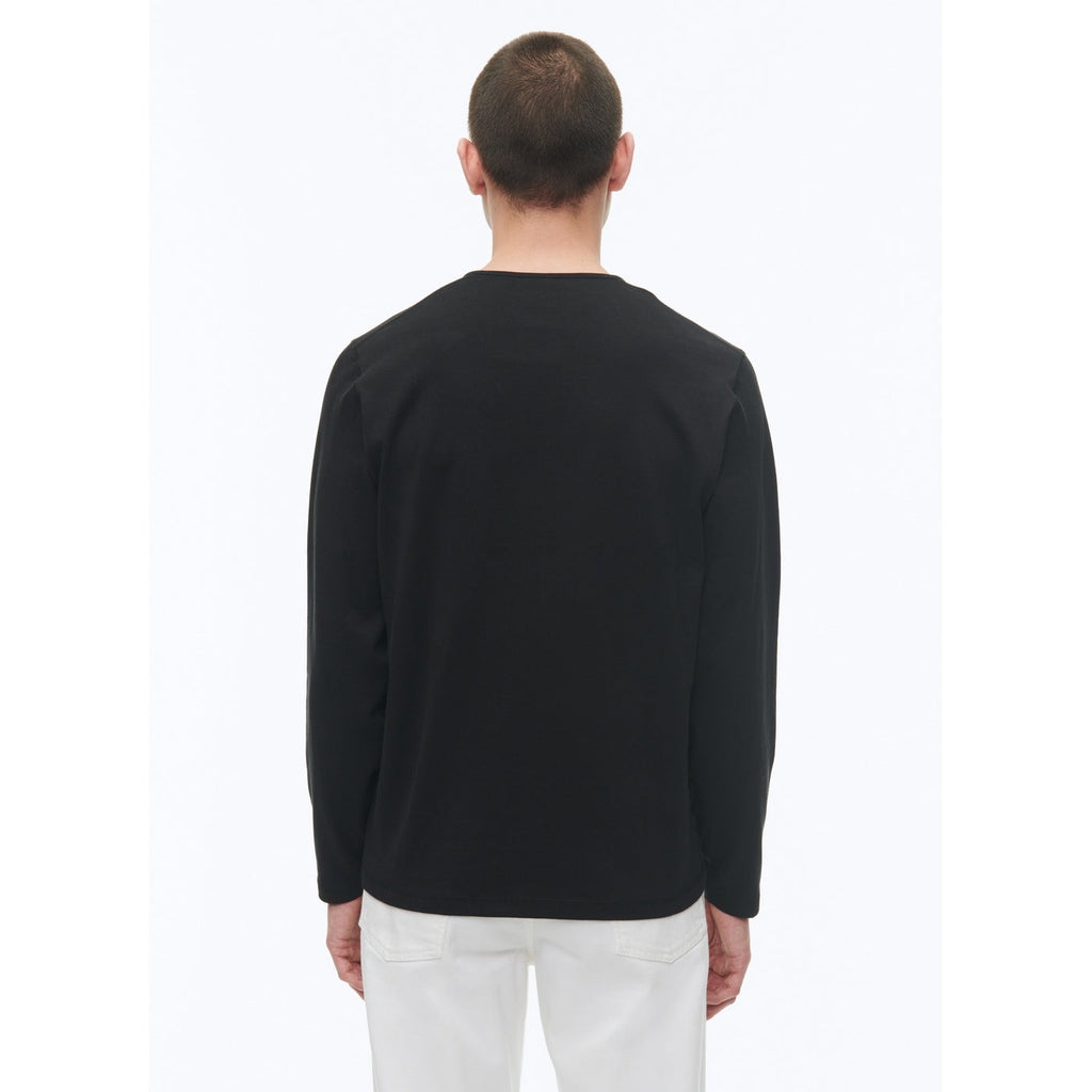 Henley Ml T-Shirt - Black