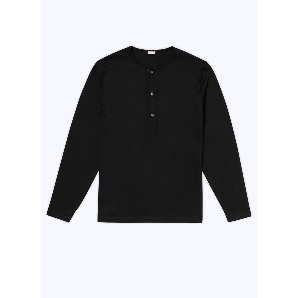 Henley Ml T-Shirt - Black