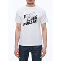 Fursac - T-Shirt In Organic Cotton Jersey - White - "The Fursac" Print