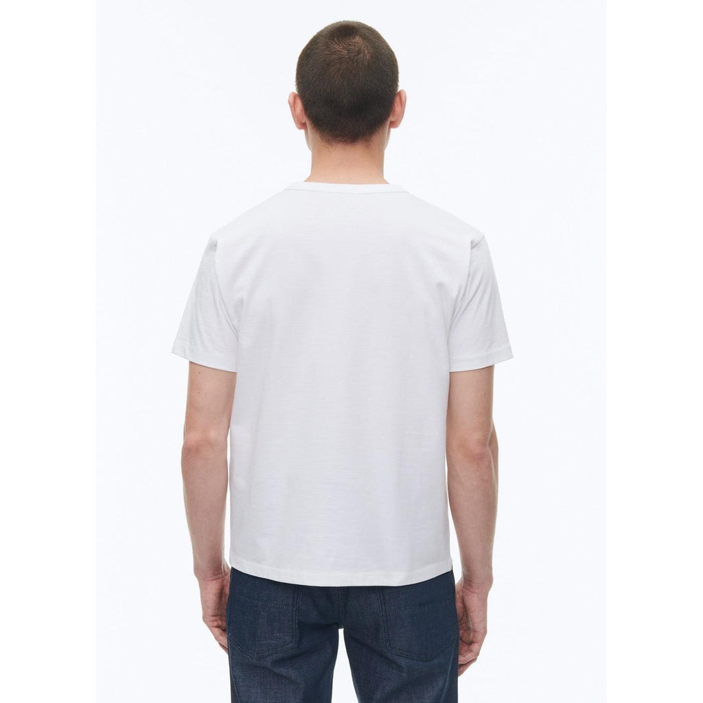 Fursac - T-Shirt In Organic Cotton Jersey - White - "The Fursac" Print