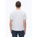 T-Shirt En Jersey De Coton Biologique - Blanc - Imprimé "The Fursac"