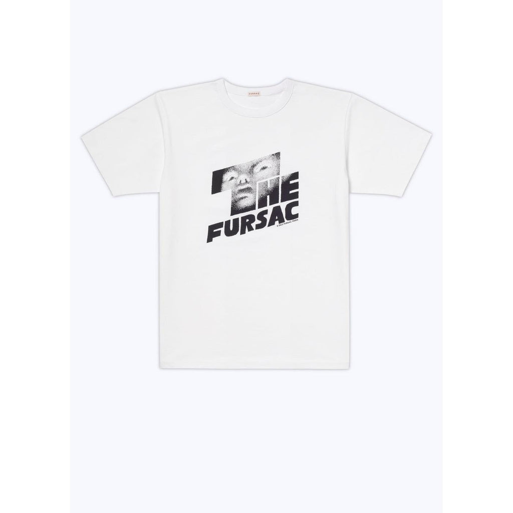 Fursac - T-Shirt In Organic Cotton Jersey - White - "The Fursac" Print