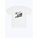 T-Shirt En Jersey De Coton Biologique - Blanc - Imprimé "The Fursac"
