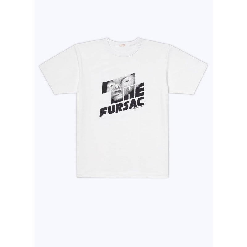 T-Shirt En Jersey De Coton Biologique - Blanc - Imprimé "The Fursac"