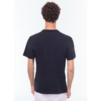 Printed Organic Cotton T-Shirt - Black - Photo Print by Richard Kalvar