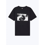 Printed Organic Cotton T-Shirt - Black - Photo Print by Richard Kalvar
