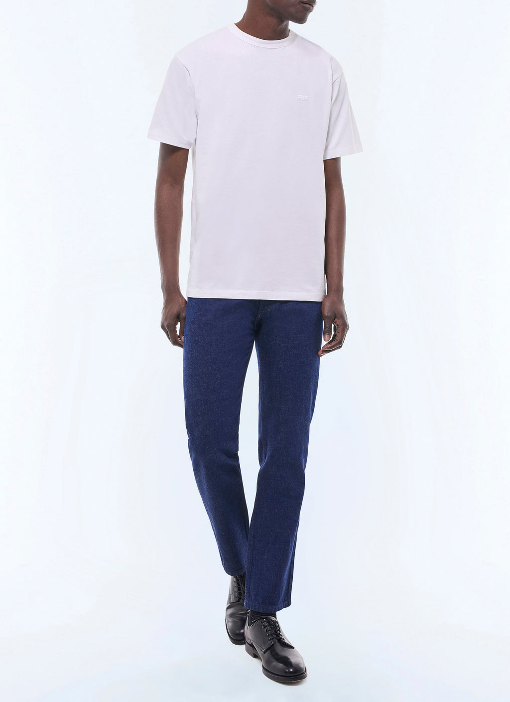 Tee-Shirt Logo Fursac Brodé - Blanc