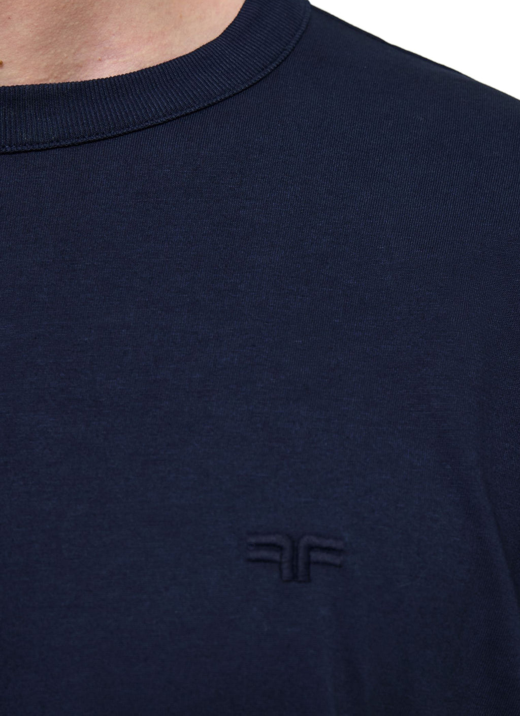 Tee-Shirt Logo Fursac Brodé - Marine