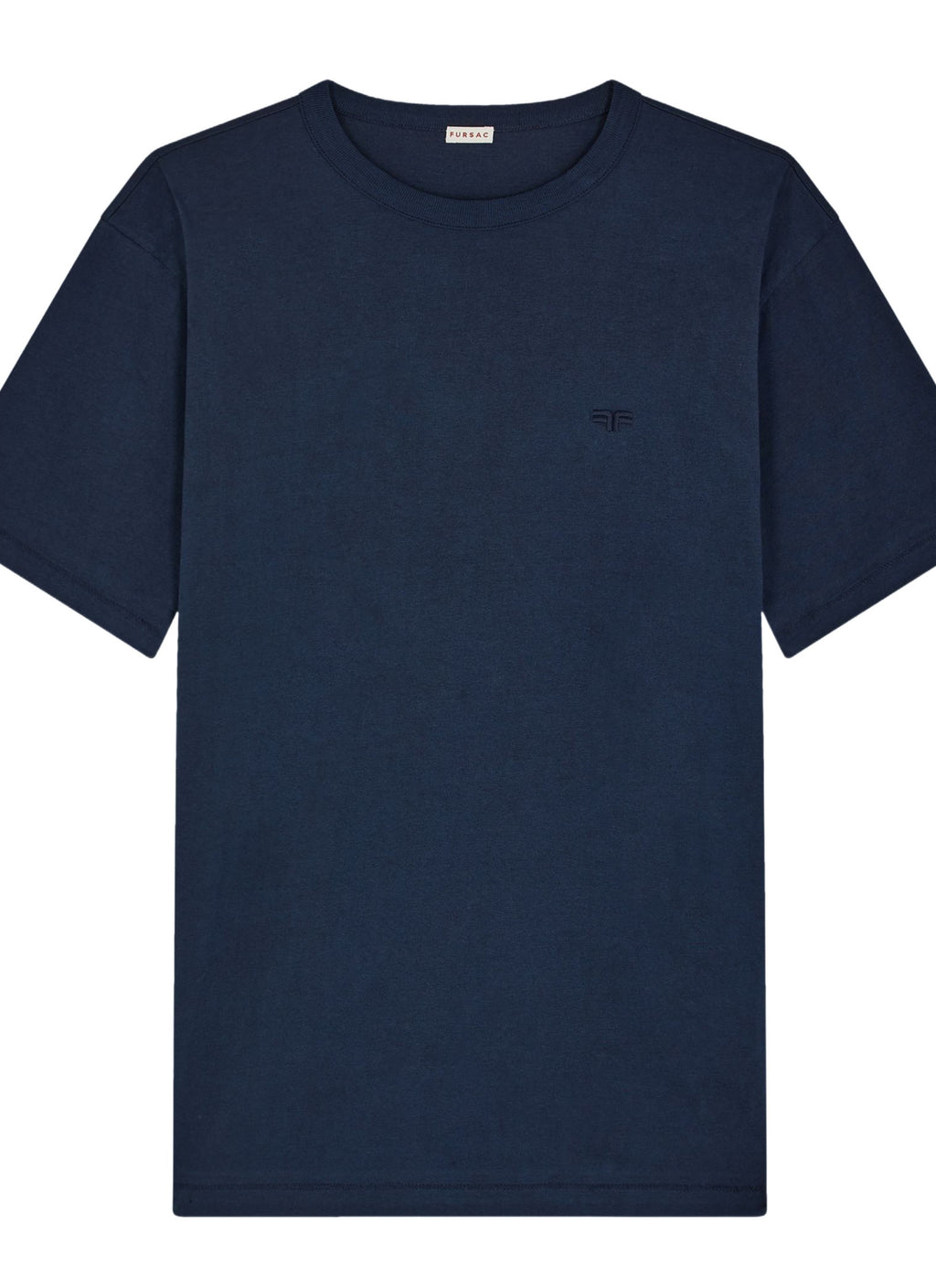 Tee-Shirt Logo Fursac Brodé - Marine