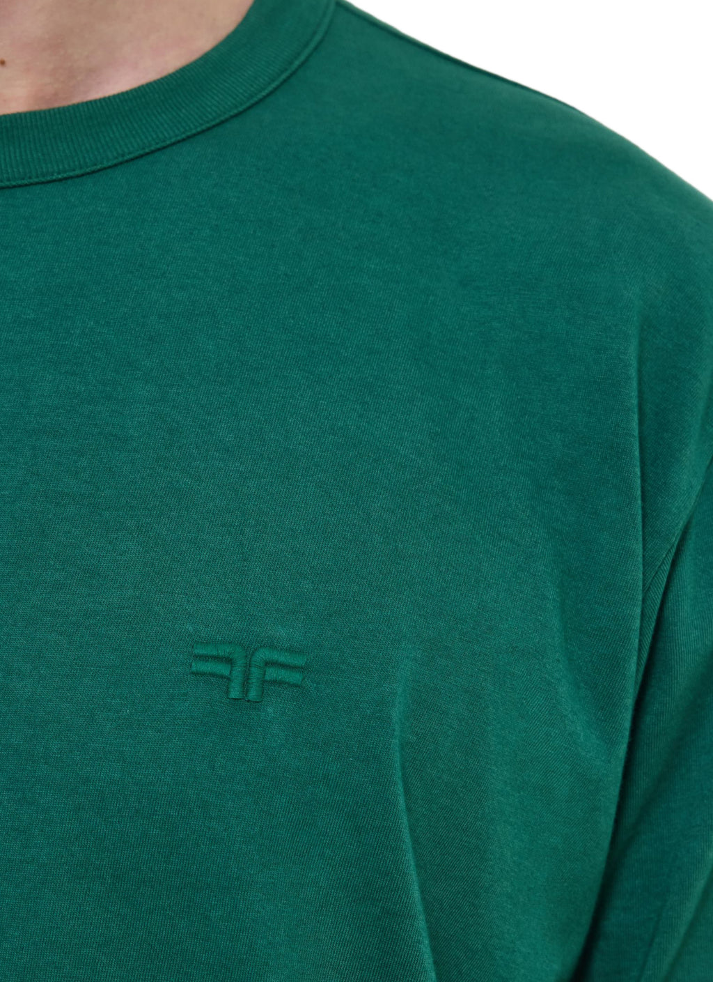 Tee-Shirt Logo Fursac Brodé - Émeraude
