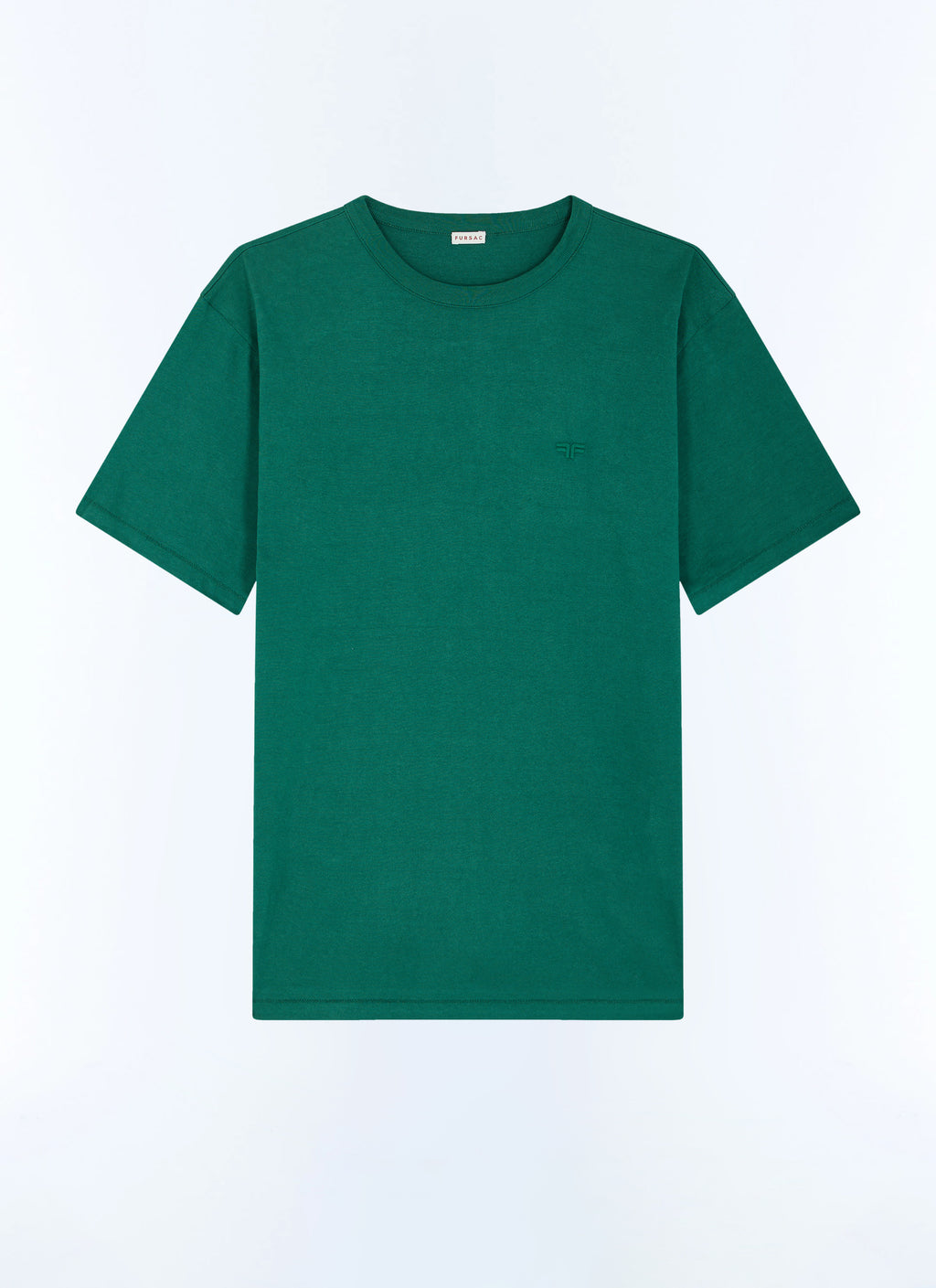 Tee-Shirt Logo Fursac Brodé - Émeraude