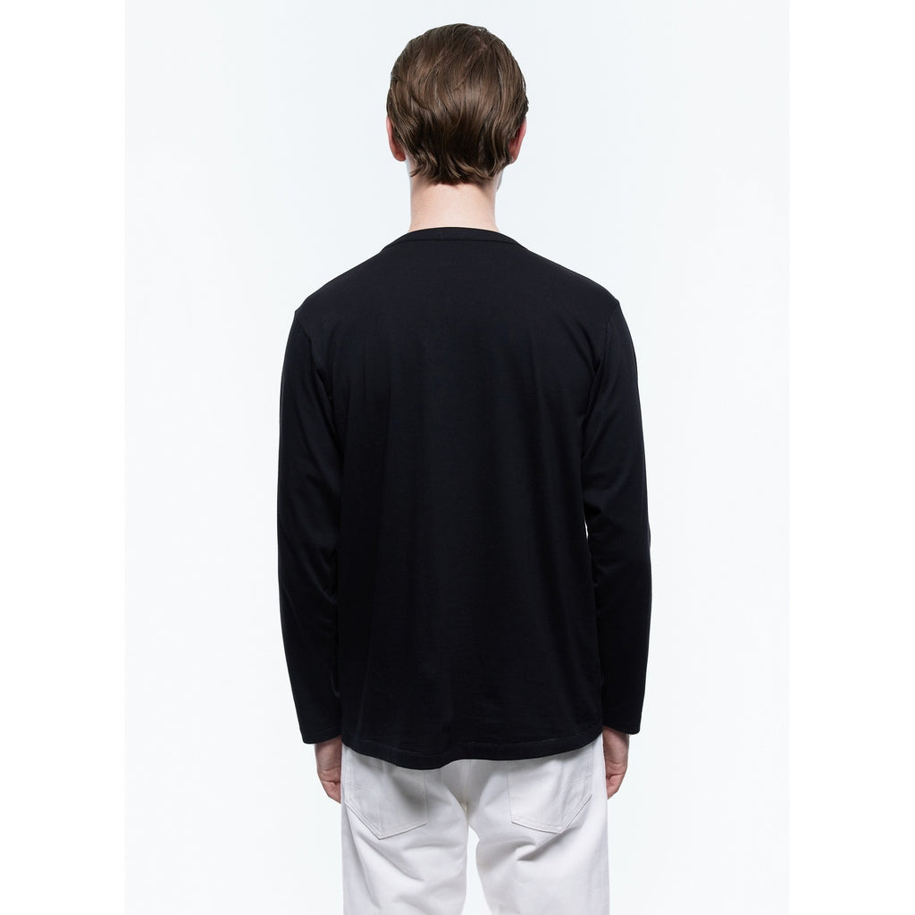 Printed Organic Cotton T-Shirt - Black - Jean Gaumy Photo Print