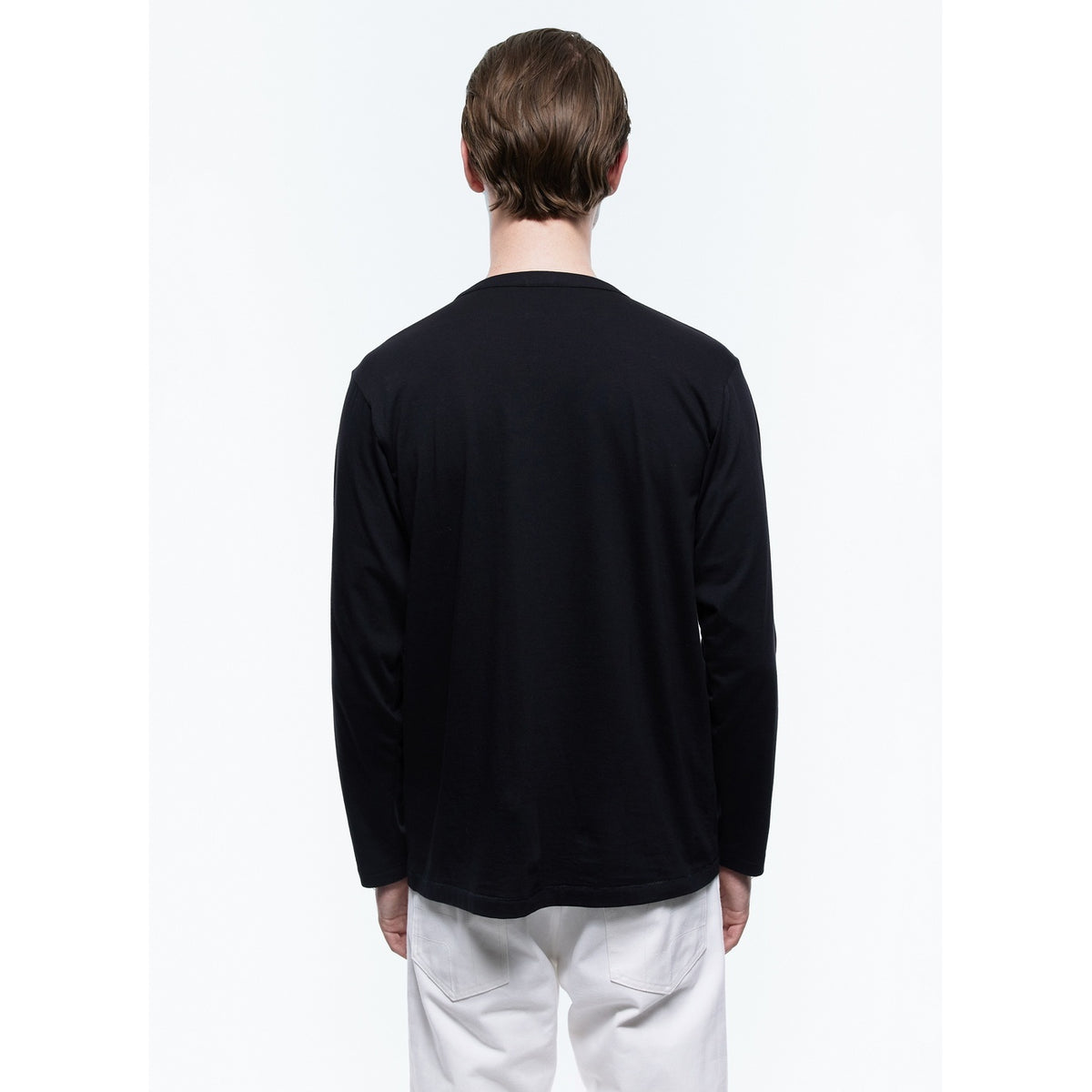 Printed Organic Cotton T-Shirt - Black - Jean Gaumy Photo Print