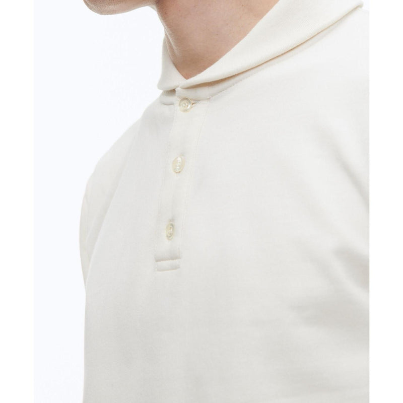 Sweat À Col Châle En Jersey De Coton - Ecru