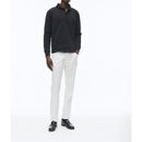 Shawl Collar Cotton Jersey Sweatshirt - Black
