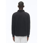 Fursac - Sweat À Col Châle En Jersey De Coton - Noir