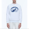 Fursac - Sweat En Coton Biologique - Blanc - Patch Golfe Du Morbihan