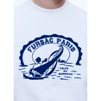 Fursac - Sweat En Coton Biologique - Blanc - Patch Golfe Du Morbihan