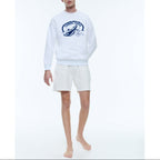 Fursac - Sweat En Coton Biologique - Blanc - Patch Golfe Du Morbihan