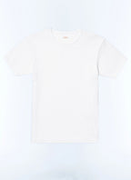Ribstrikket Ringer T-shirt - Råhvid