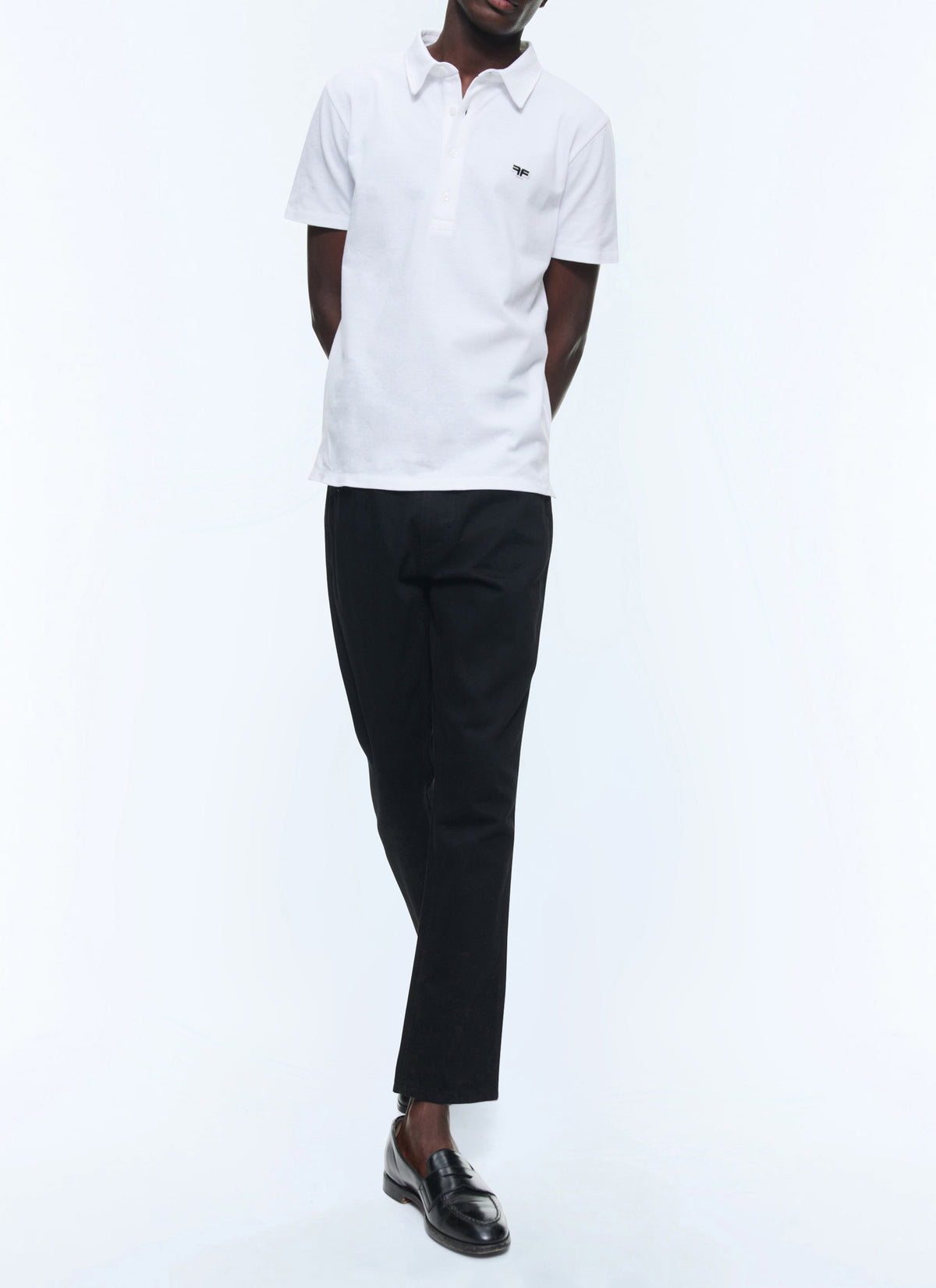 Polo in Piqué - Bianco