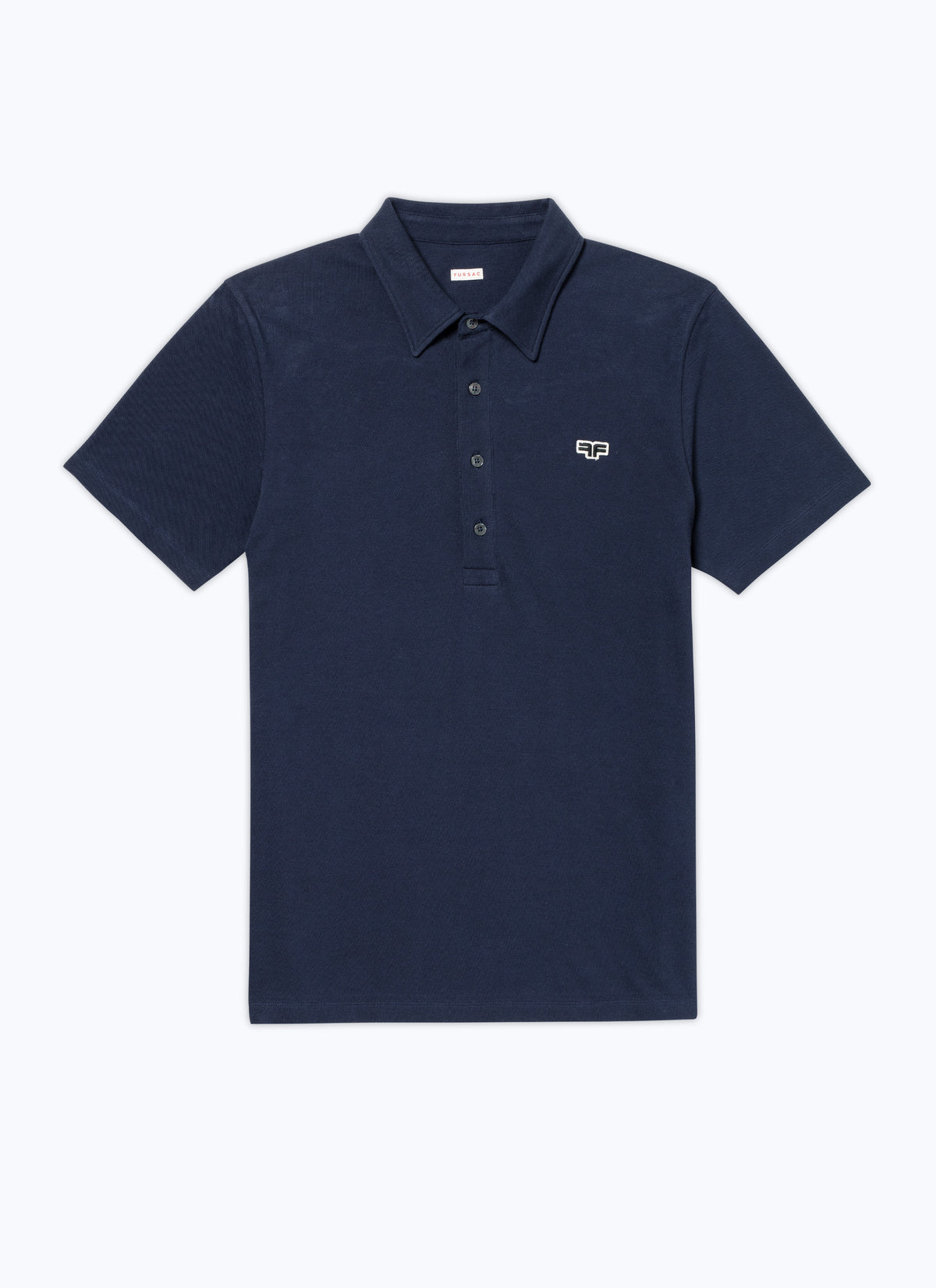 Polo En Piqué - Marine