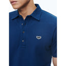 Polo En Piqué De Coton Biologique - Bleu
