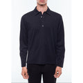 Polo De Jersey De Algodón Mercerizado - Negro