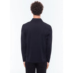 Polo De Jersey De Algodón Mercerizado - Negro