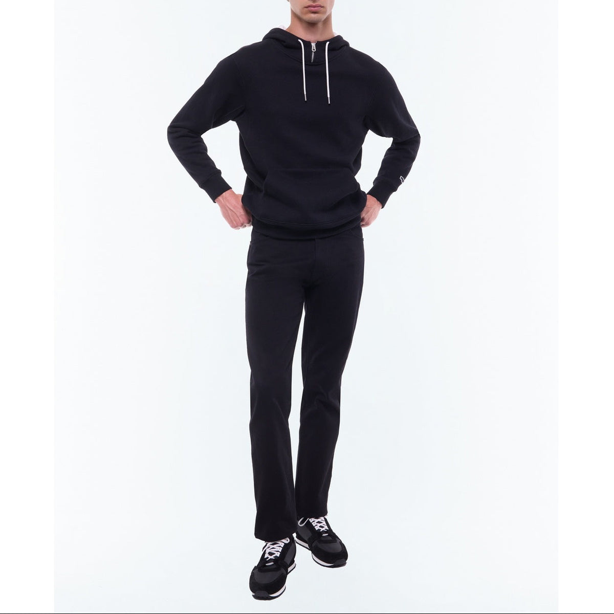 Organic Cotton Sweatshirt - Black