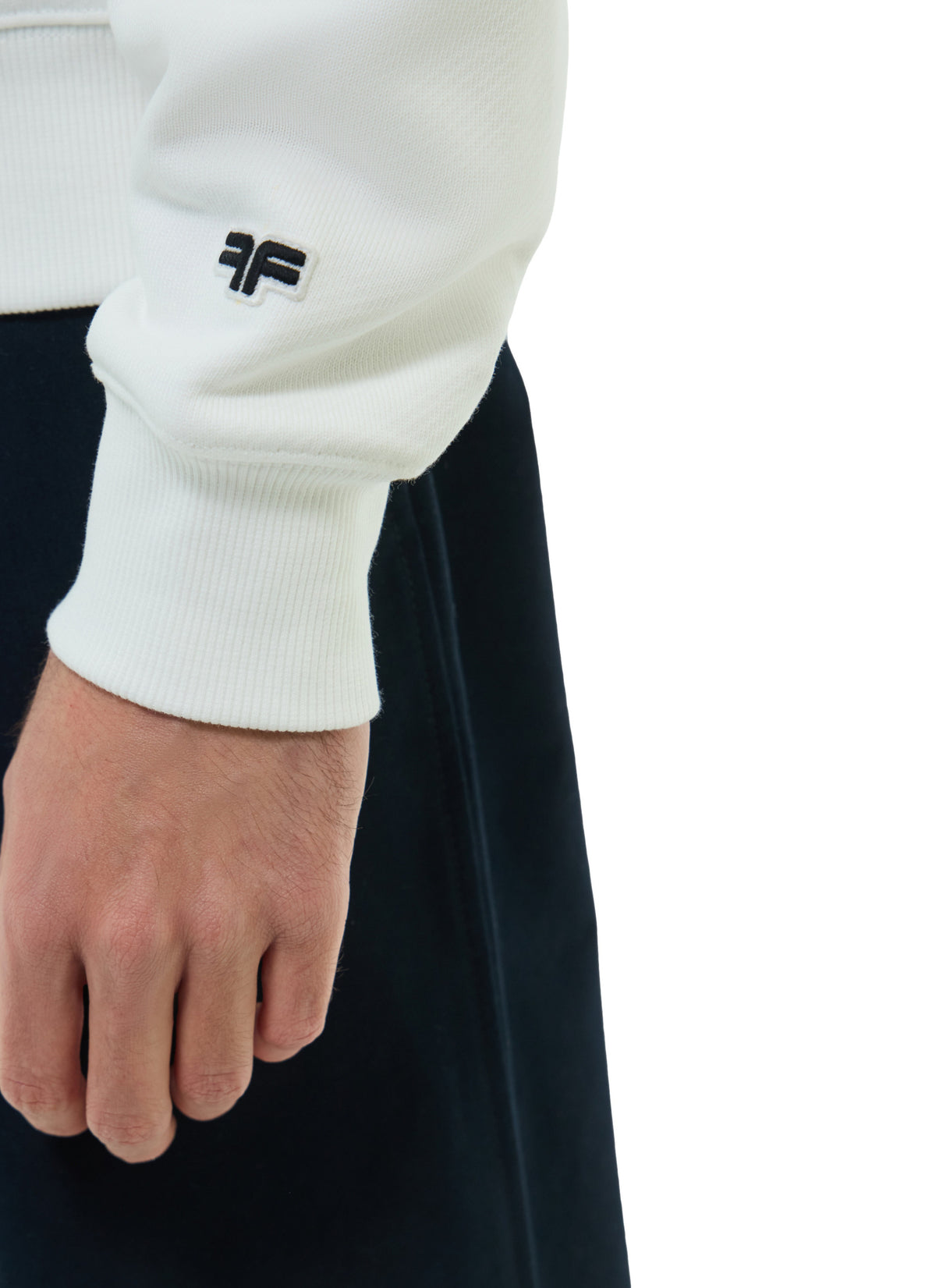 Sweat Col Rond - Blanc